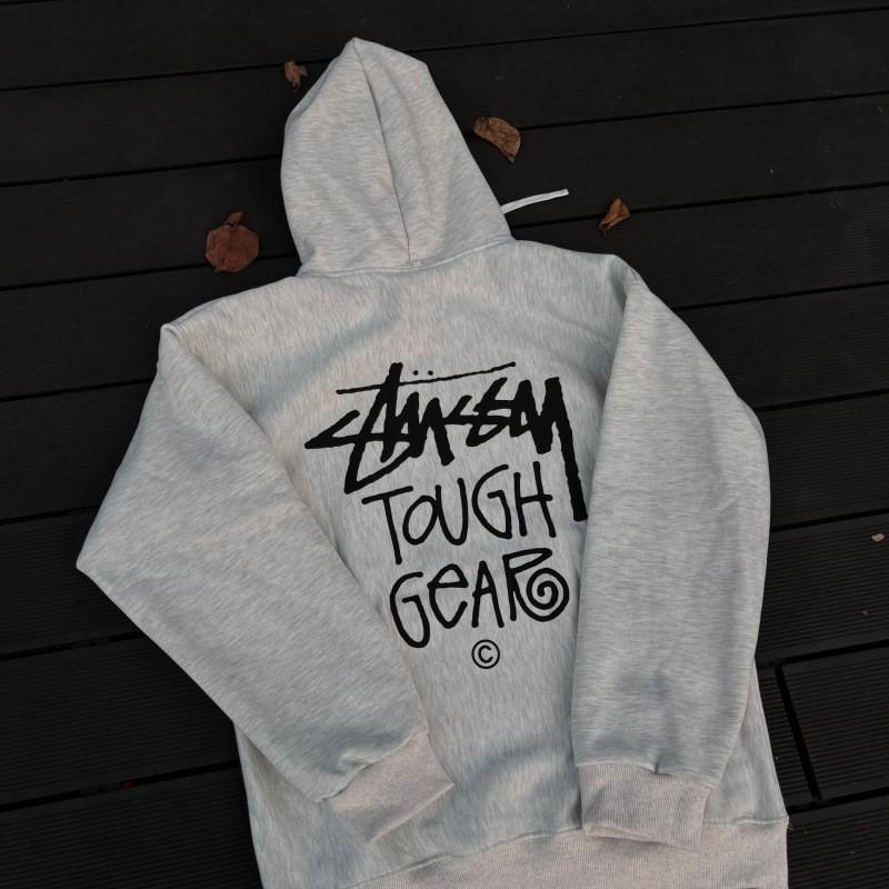 Heavyweight Cotton Hooded Sweatshirt Loose Fit Teens Daily Wear
