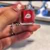 Dazzling Acrylic Illuminated Keychain With Electronic Muyu Keyboard Wholesale Available