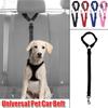 2 в 1 ремень безопасности для домашних животных в машине прочный нейлоновый поводок для собак шлейка для заднего сиденья зажим для поводка рычаг безопасности тяговые ошейники для собак аксессуары