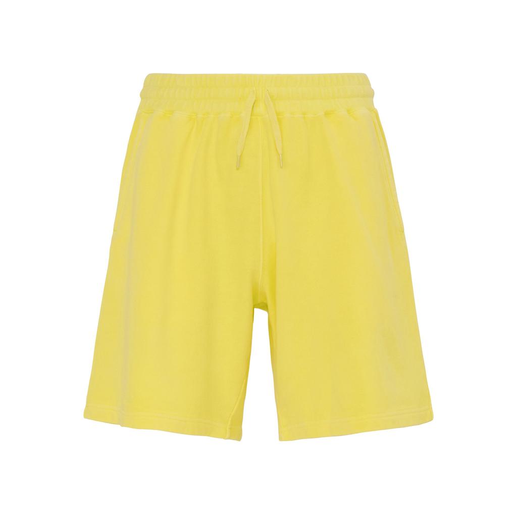 Onitsuka Tiger Denivita Astroboy Sweat Shorts Fashion Comfortable Versatile Casual Shorts Men shorts Light-Yellow 2181B154-751