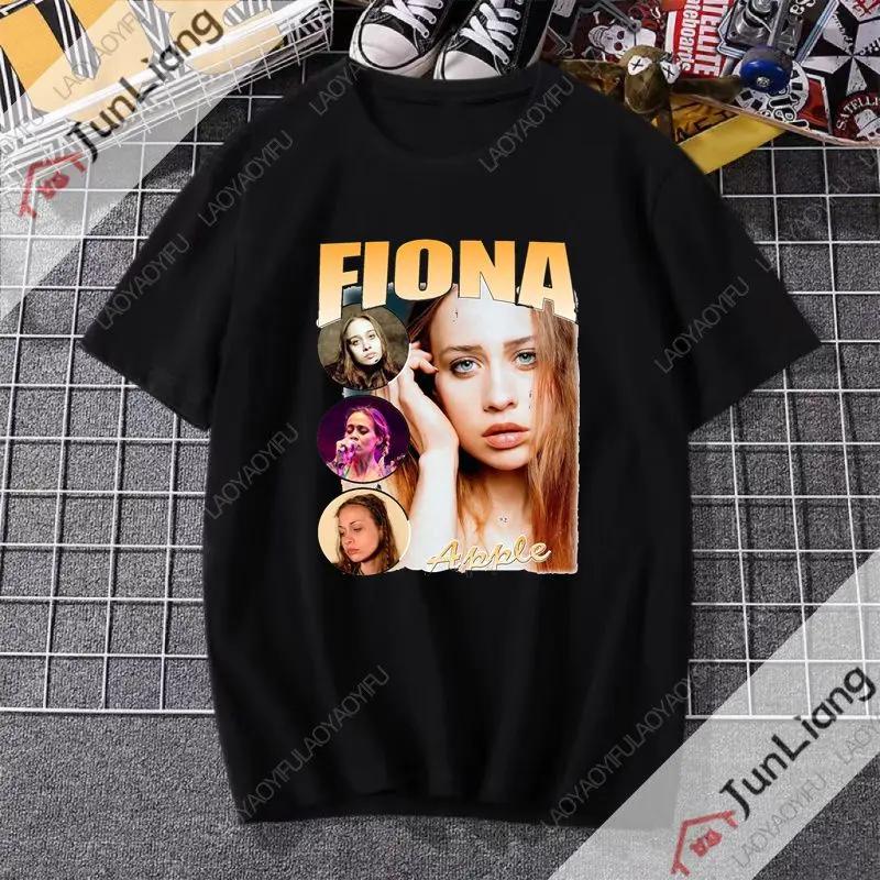 Fiona Apple Fetch The Bolt cutter album printed pattern Tshirt Hiphop streetwear Summer Harajuku shirt top