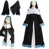 Высококачественное платье монахини Алисы из Пожарной бригады Пламени, платье монахини-пожарного, аниме костюм для косплея