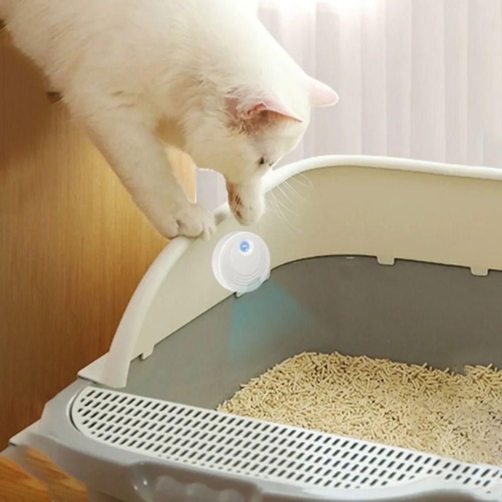 LED Breath Cat Litter Deodorizer Electric Air Purifier Fresh Air Freshener Pet Odor Eliminator  Cat