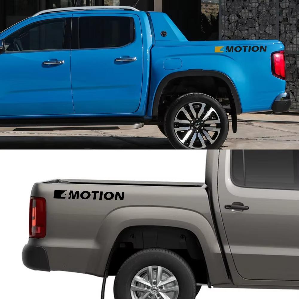 SVLHP1 Pickup Sticker For Volkswagen VW Amarok V6 4Motion Tdi Car 4X4 Off Road Decor Decal Truck Vinyl Cover Auto Tuning Accessories