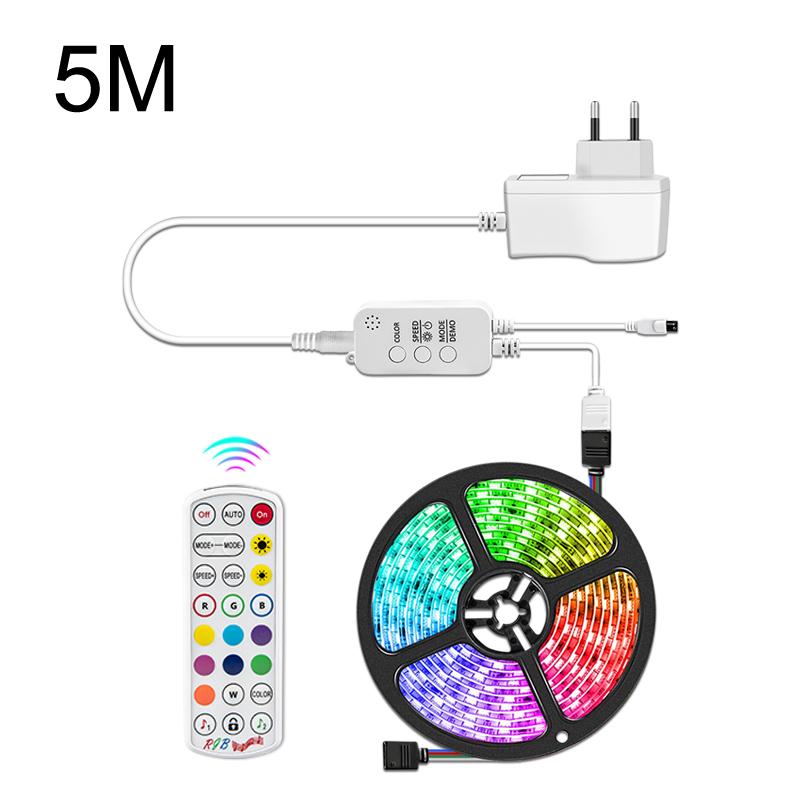 Светодиодная лента IP68 RGB Bluetooth Smart LED Strip Light 5050 12 В 5 м 10 м 15 м Неоновая светодиодная лента Подсветка телевизора Декор Светодиодный ночник