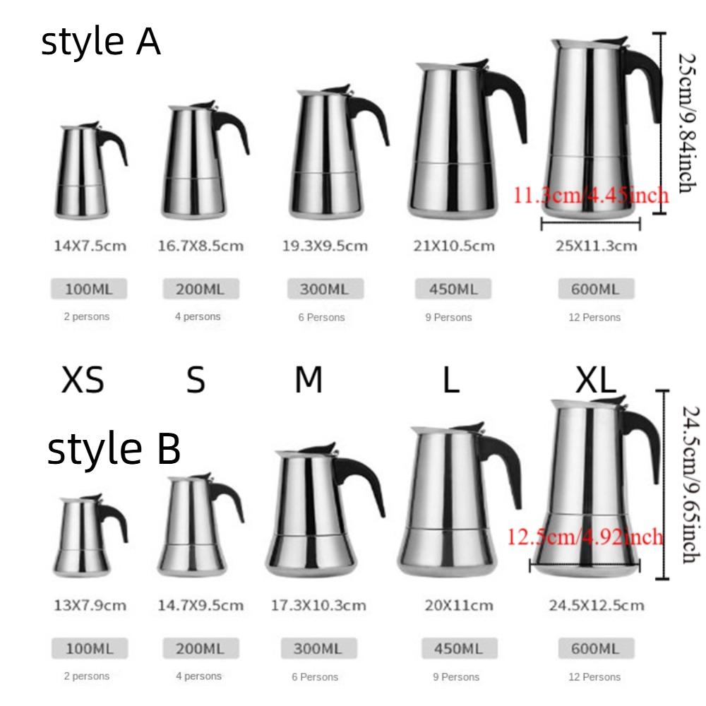 Перколятор Мока Порт Портативная Фильтровальная Кофеварка Кофеварка Кофеварка Кухня