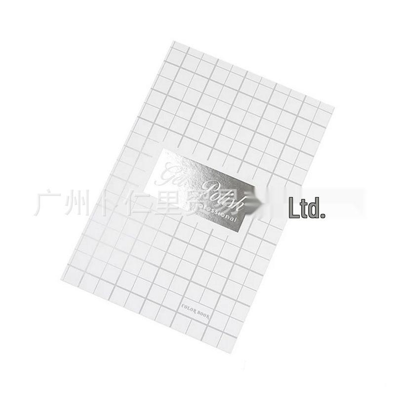 Альбом для демонстрации цветов нейл-арта: Книга образцов 160 цветов для лака и геля