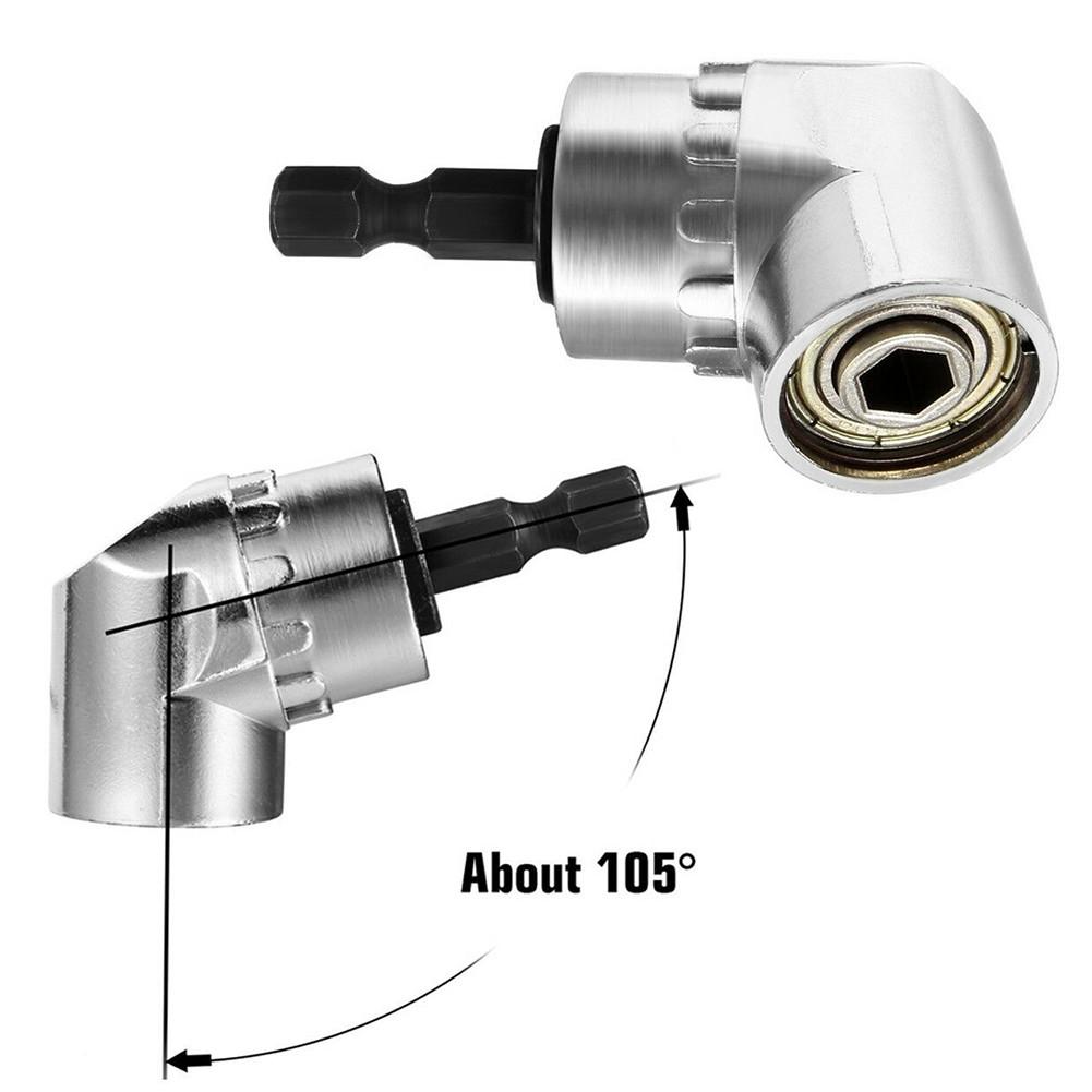 Адаптер для дрели, правый угол 105 градусов, адаптер 5,5*3 см