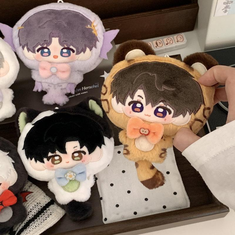 In Stock 10Cm Love And Deep Space Plush Toys Biscuit Animal Body Rafayel Xavier Zayne Sylus Caleb Game Peripherals Fans Gift