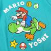 Футболка с коротким рукавом Super Mario Patch Goods Mario Luigi Yoshi Character Goods [Fine Plus]