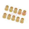 10pcs Carburetor Main Jets Slow Pilot Jets M5 6mm M4 5mm Thread For PWK Keihin OKO CVK Carb Set Injector Nozzle Motorcycle Part