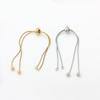 5Pcs Gold Necklace Extender Silver Hand Bracelet Extensions  Necklace Adjustment Accessories