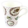 [N4276] - Multicolored White 'Tea Time' Designer Mug