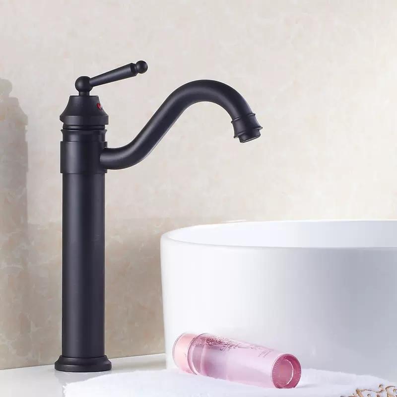 Смесители для раковины, античный бронзовый смеситель для ванной комнаты, латунный смеситель для раковины с горячей и холодной водой, смеситель для раковины на бортике, смеситель для туалета, водопроводный кран