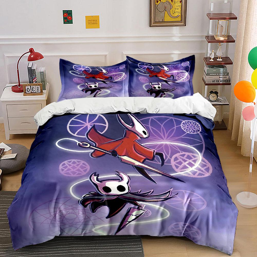 Bug Knight Cartoon Bedding Set Bedding Duvet Cover Set Duvet Cover Pillowcases (1 * Duvet Cover 2 * Pillowcases, without duvet insert)