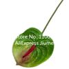 8 шт. Искусственная ветка цветка антуриума, одиночная головка Anthurium Andreanum Dakota, стебель для свадебной вечеринки, настольное цветочное украшение