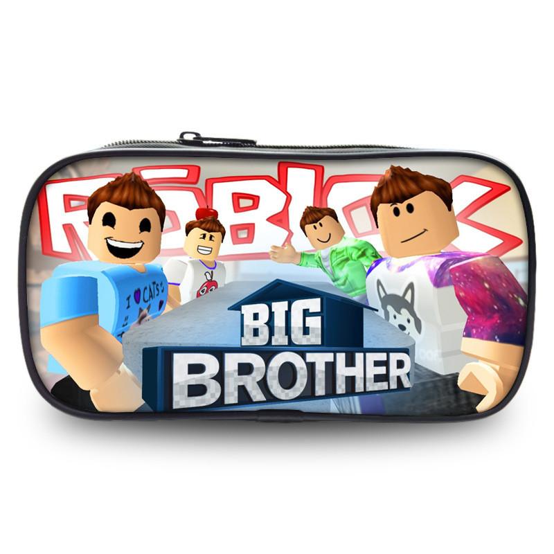 Roblox Pencil Case Large Capacity Nylon School Supplies For Kids And Teens