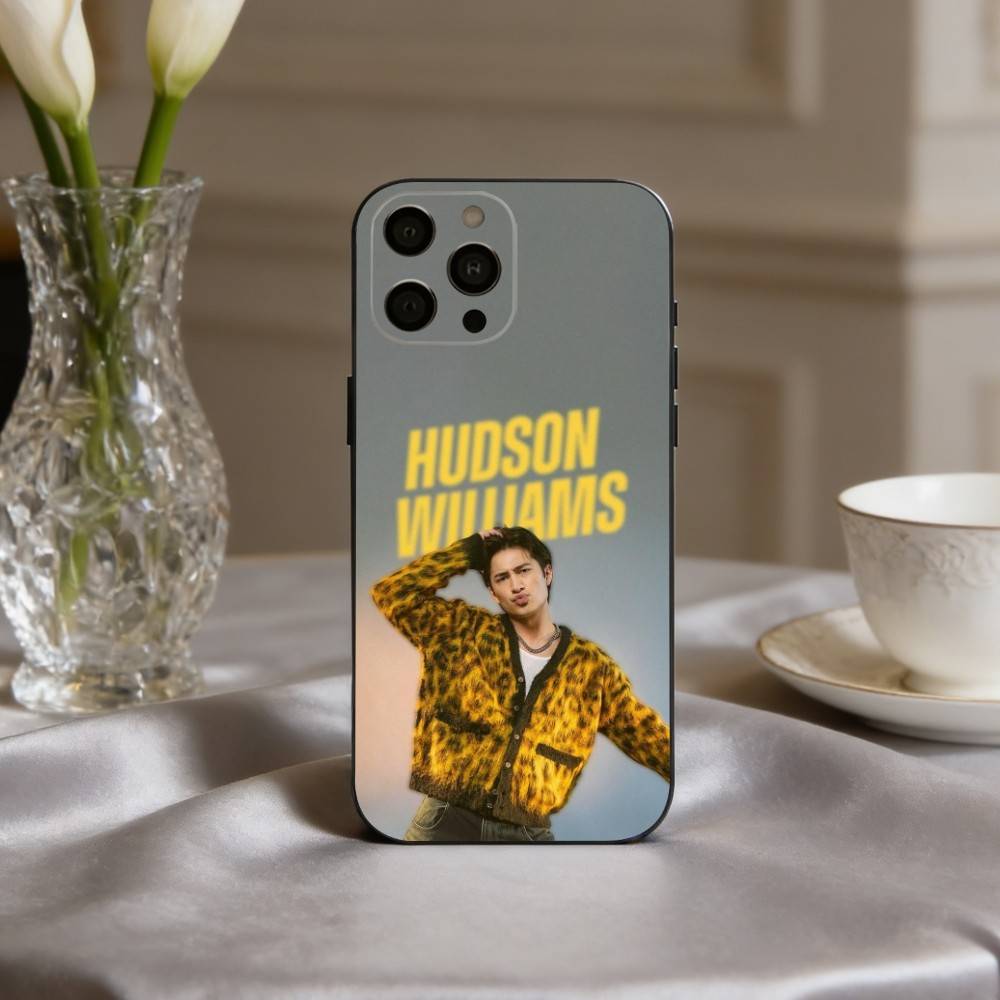 H-Hudson-N Актер W-WilliamsS Чехол для телефона для iPhone 17,16,15,14,13,12,11 Plus,Pro Max,XS,Мягкий силиконовый черный чехол