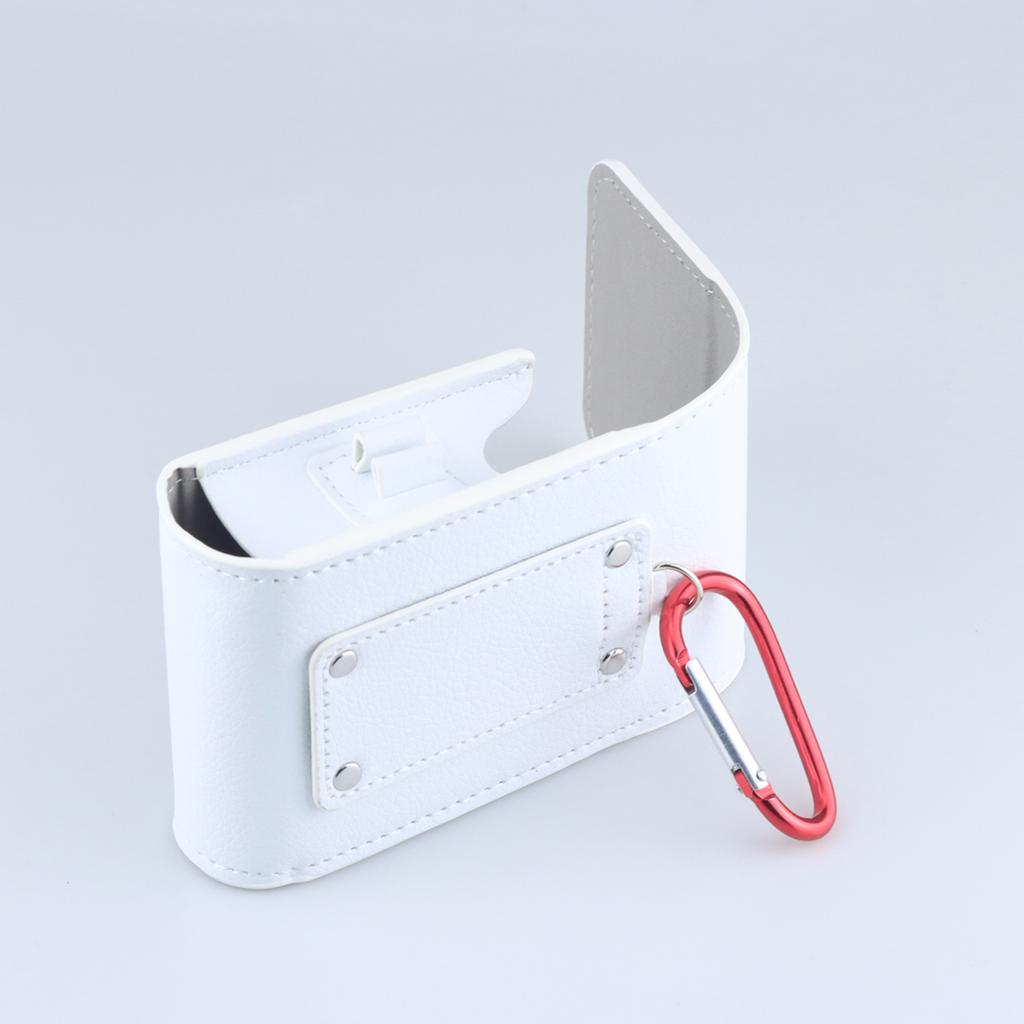 Чехол для дальномера для гольфа, сумка для переноски дальномера из искусственной кожи с карабином