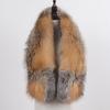 New Winter Lady Natural Luxury Real Fox Fur Scarf Shawl Full Pelt Warm Soft  Genuine Fox Fur Scarves Women Real Fur Muffler