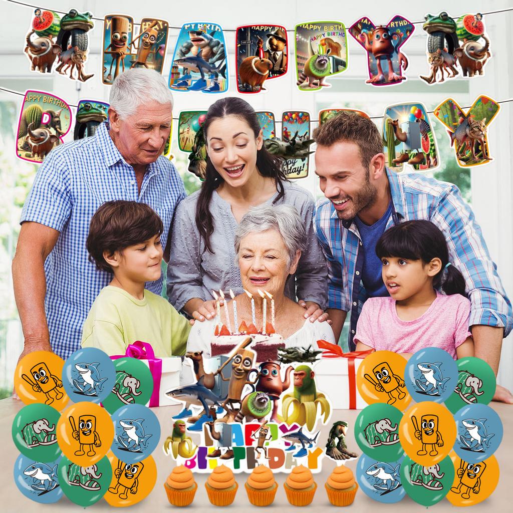 Тематическая вечеринка, украшение на детский день рождения, набор украшений