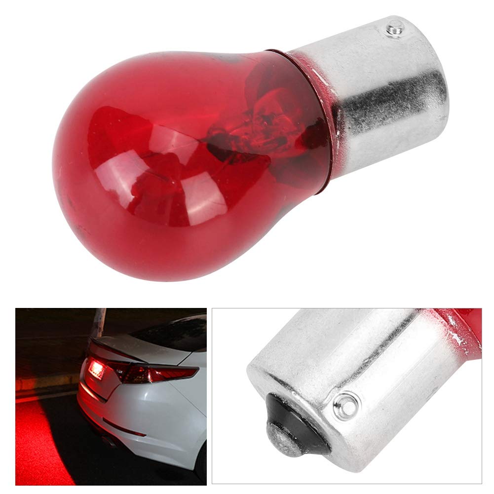 Pr21W Bulb Pr21W Red Part Car Brake Stop Signal Turn Tail Light Bulb Red 1156S25Ba15S