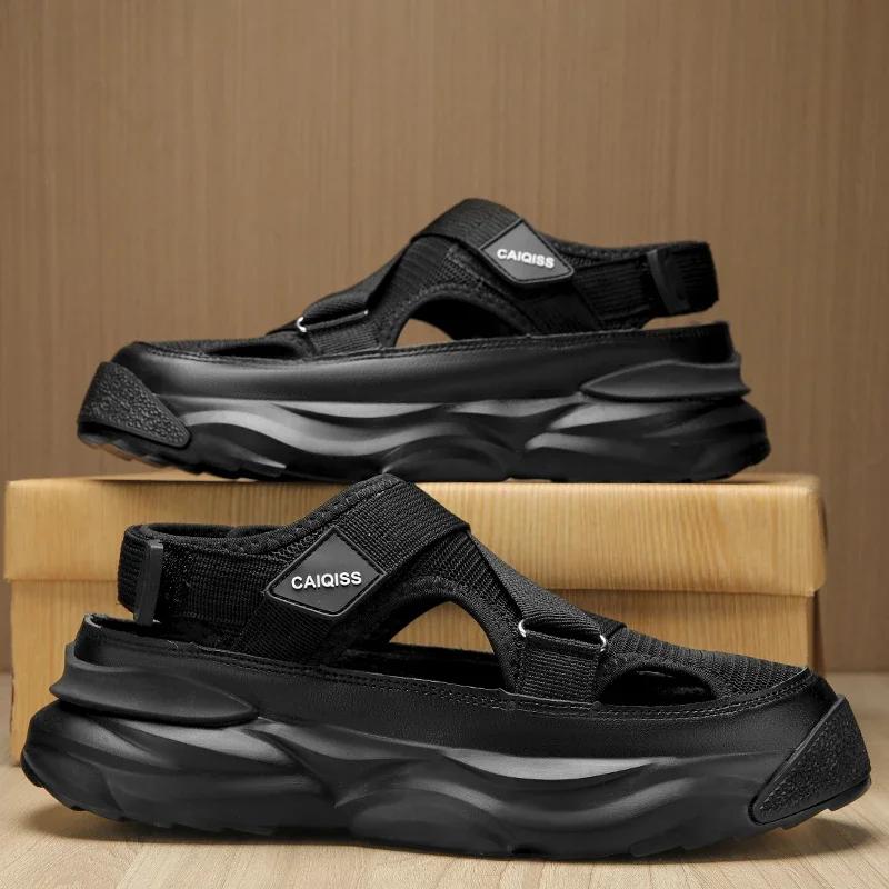 Мужские сандалии, оригинальная обувь, мужские летние сандалии из ЭВА, дышащие, повседневные, для дизайнеров, роскошные сандалии для мужа, шлепанцы, мужские тапочки