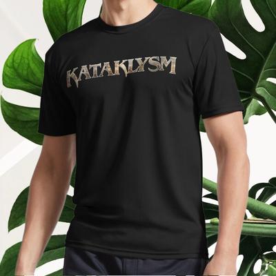 Новая футболка с классическим логотипом группы Kataklysm Футболка с активным логотипом Смешной размер от S до 5XL