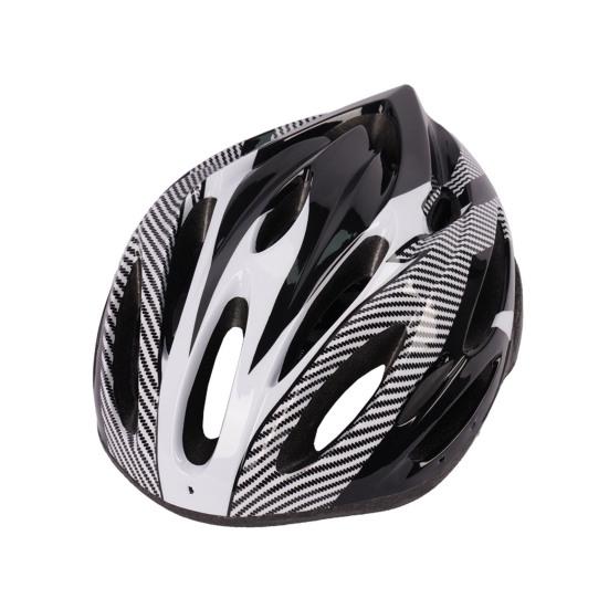 Унисекс полосатый узор велосипедный шлем открытый спортивный велосипед велосипедный инструмент аксессуар