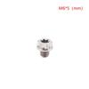 Versatile M6 Titanium Flanged Hexagon Head Bolts Suited for Bike Moto Car Projects