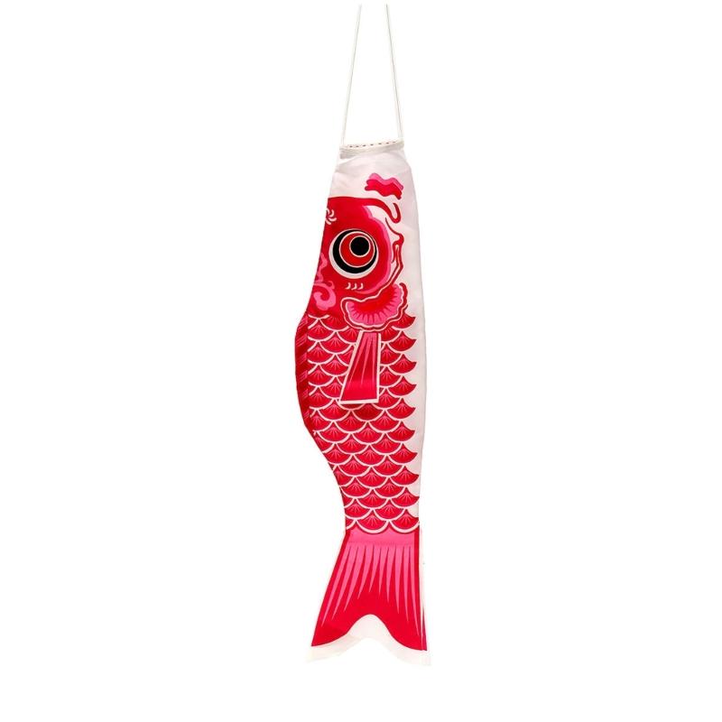 Japanese Carp Windsocks Streamers Fish Flag Kites Cartoon Fish Colorful Windsocks Carp Wind Sock Flag Koinobori Gift