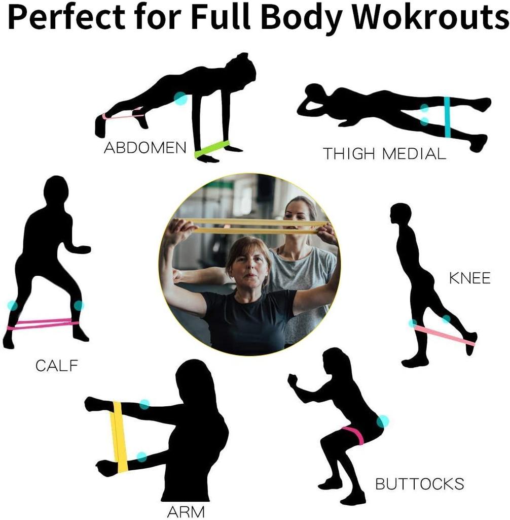 Эспандеры для тренировок, эластичные ленты для женщин и мужчин, резиновые ленты, эластичные ленты для пилатеса, спортивные тренировки, тренажерный зал Crossfit