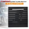 Artudatech Center Console Cup Holder Tray Roller Blind Cover for BMW F15 X5 F16 X6 2014-18 Car Accessories
