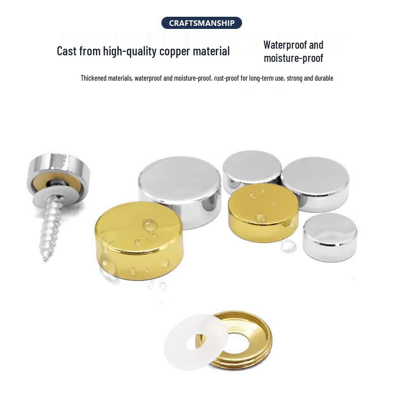 Decorative Mirror Screw Caps
