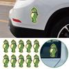 10PCS Frog Again The Machine Protest Stickers, Humor Fog Man Decals Bumper Sticker Decals for Car Window Laptop Water Bottles