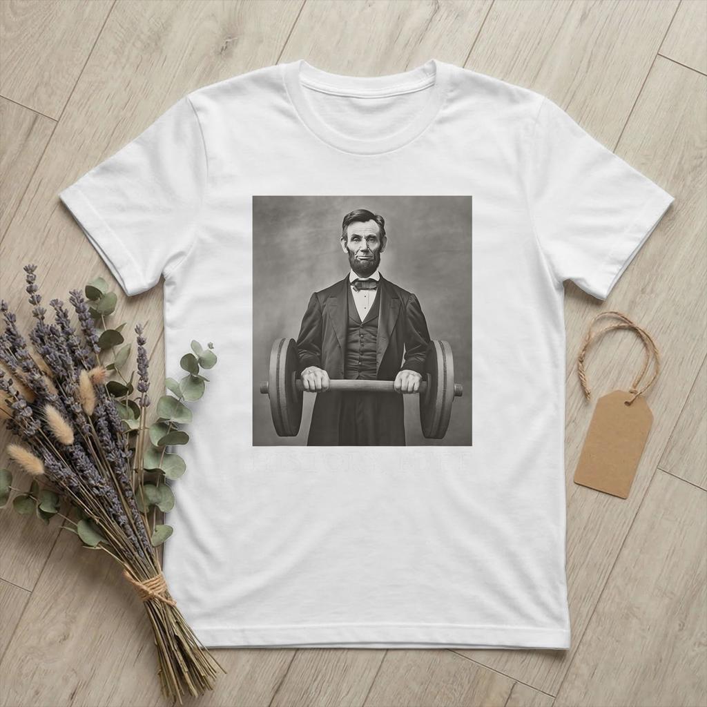 Funny Abe Abraham Lincoln July 4th TShirts Unisex History Buff Awesome Cotton Tee Shirt Crewneck Short Sleeve T Shirt Gift merch
