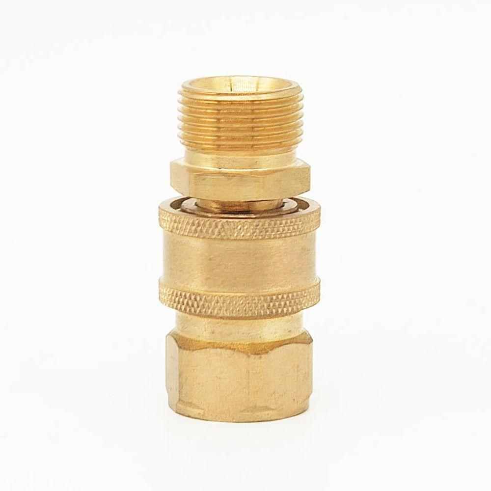 1Set 3/8 M22 Hose Coupler Quick Connect Kits Water Outlet Set Durable Pipe Joint