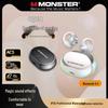 Водонепроницаемые Bluetooth-наушники Monster AC600 с костной проводимостью для спорта, с клипсой