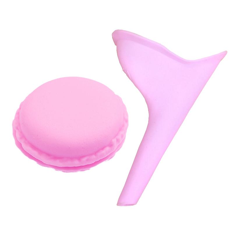 Силиконовый писсуар Одноразовый бумажный стоячий писсуар Женский Для беременных женщин Инструменты для экстренных ситуаций для кемпинга на открытом воздухе Портативный в машину