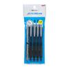 Шариковая ручка Mitsubishi Pencil Jetstream на масляной основе, 5 шт. SXN150385P.24 0,38 мм, черная, гладкое письмо