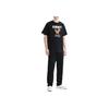 Carhartt WIP Мужская футболка с принтом логотипа, короткий рукав, черная CHXTEA221018I-BKX