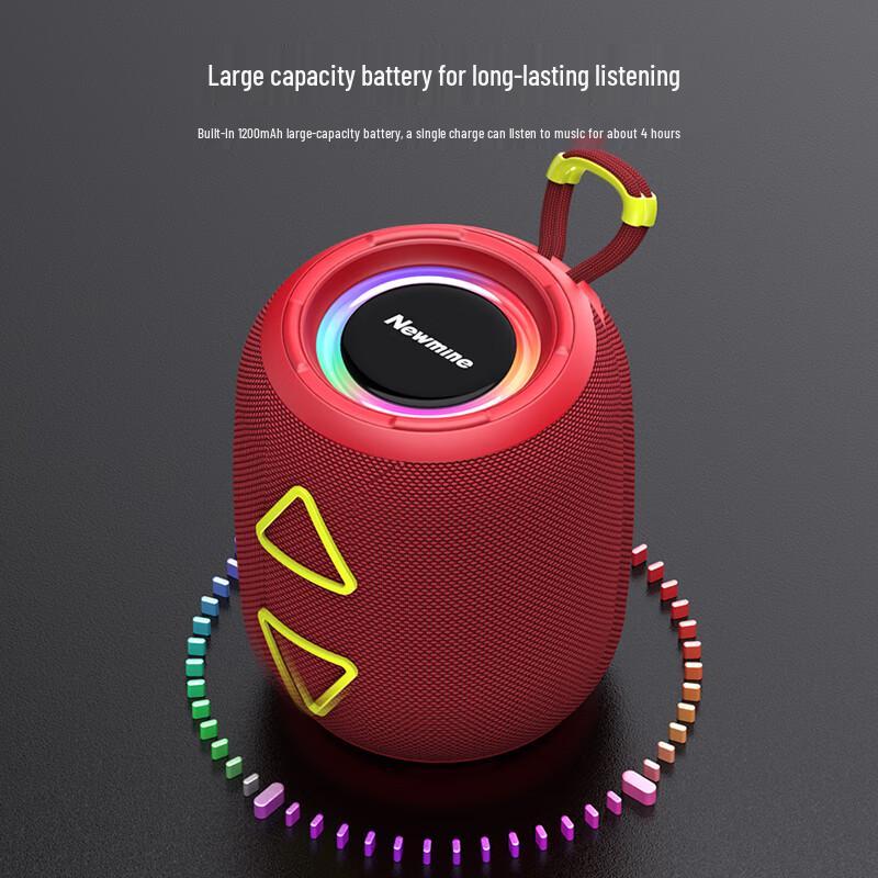 Newmine BT87 Portable Bluetooth Speaker CN plug (adapter included)