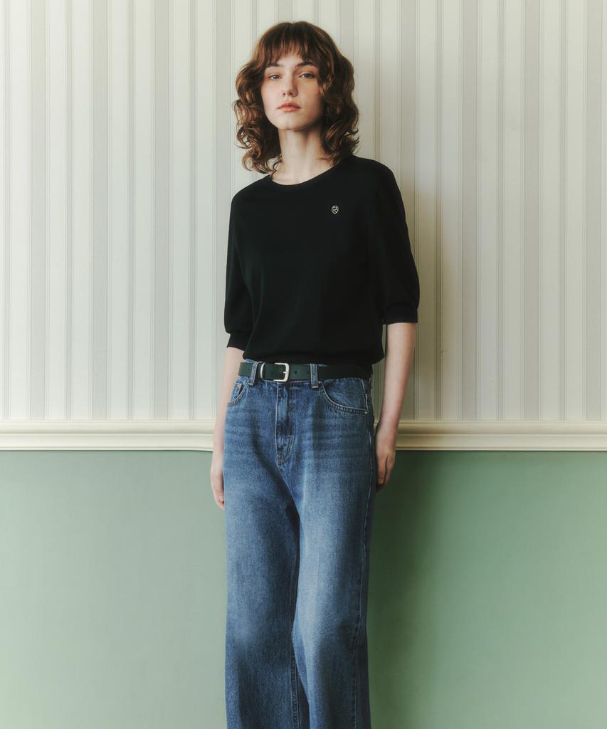 ZEROSTREET [5 Colors] Smoothie Short Sleeve Sweater