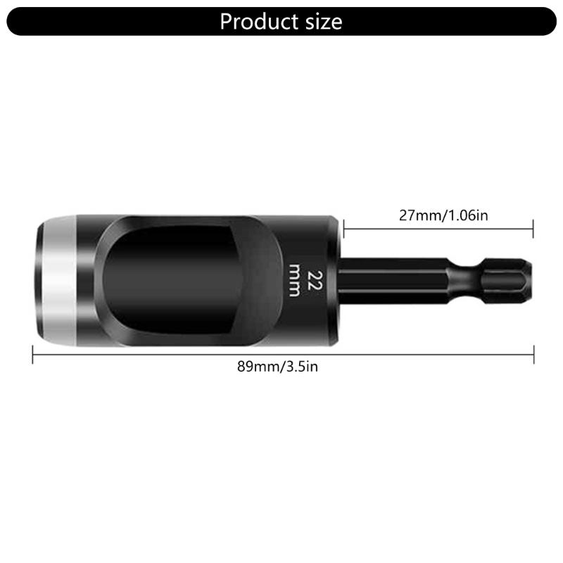 Адаптер с шестигранным хвостовиком Электрическая машина Полый пробойник Для дрели Картон Кожаный ремень Углеродистая сталь Мягкий материал Буровое сверло