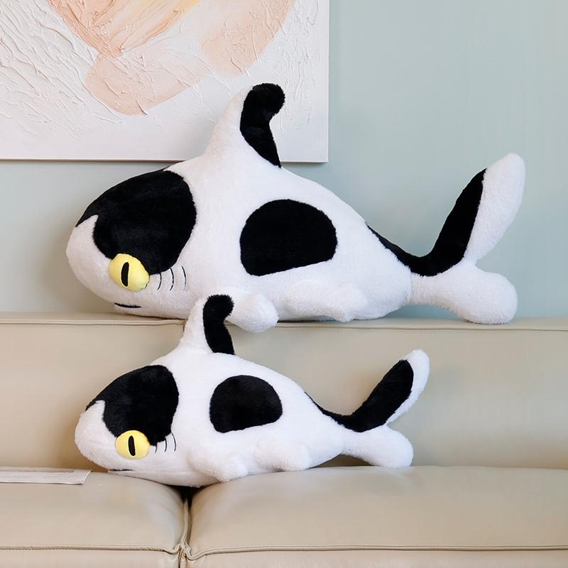 Мягкие игрушки Sharkitty Shark & Cat Combine Мягкие игрушки Корова Акула Спящая подушка Мягкие куклы Подарки на день рождения Дети