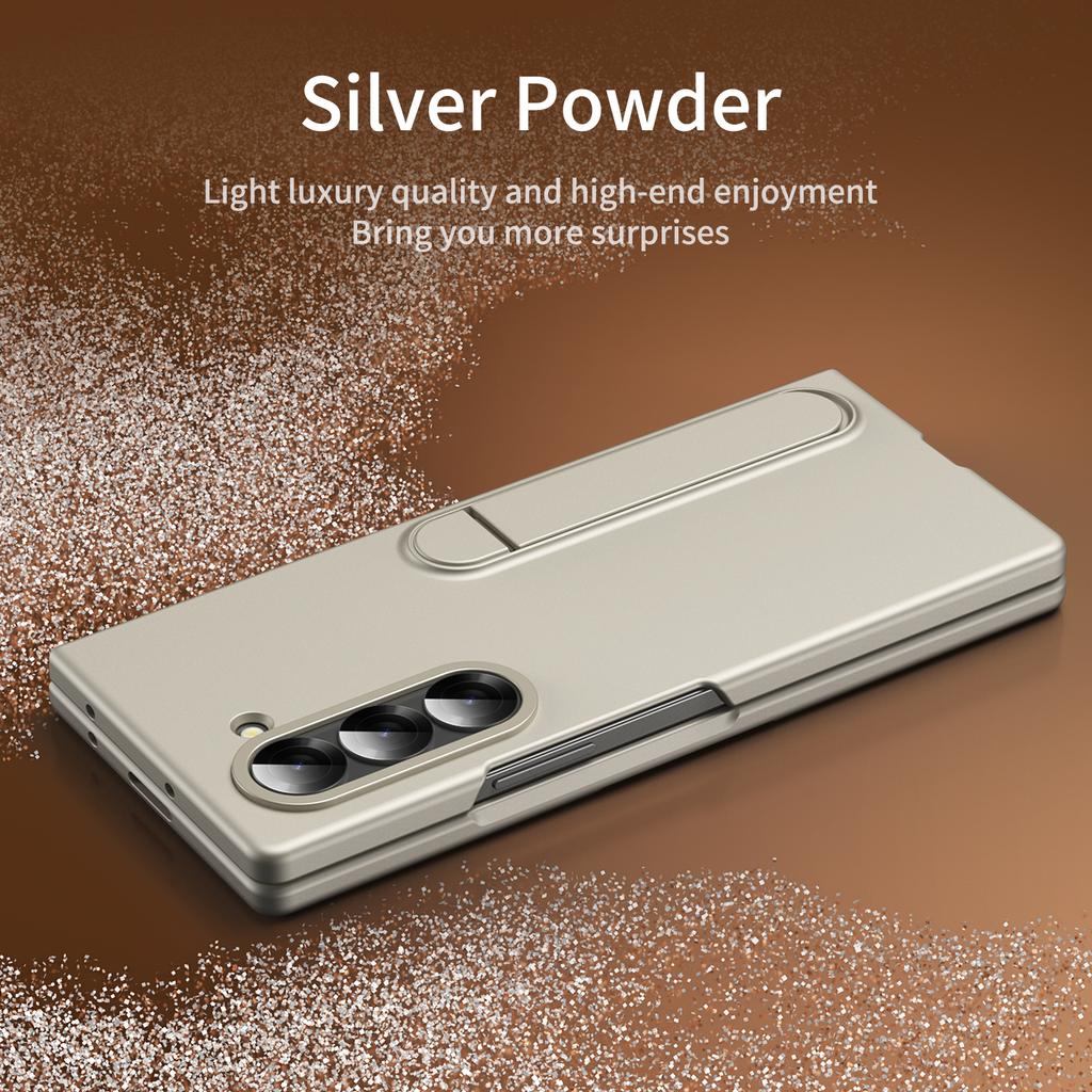 Официальный чехол для телефона Fold5 Fold6 с той же моделью для Samsung Galaxy Z Fold 6 5 4 3 Skin Feel Holder, противоударный защитный чехол