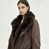 Women's new cotton clothes big fur collar short pie overcome Mao Mao short fashion thin coat