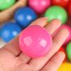 50Pcs Plastic Lottery Balls Raffle Drawing Balls Hollow Openable Game Balls Table Activity Balls Party Motion Bingo Balls