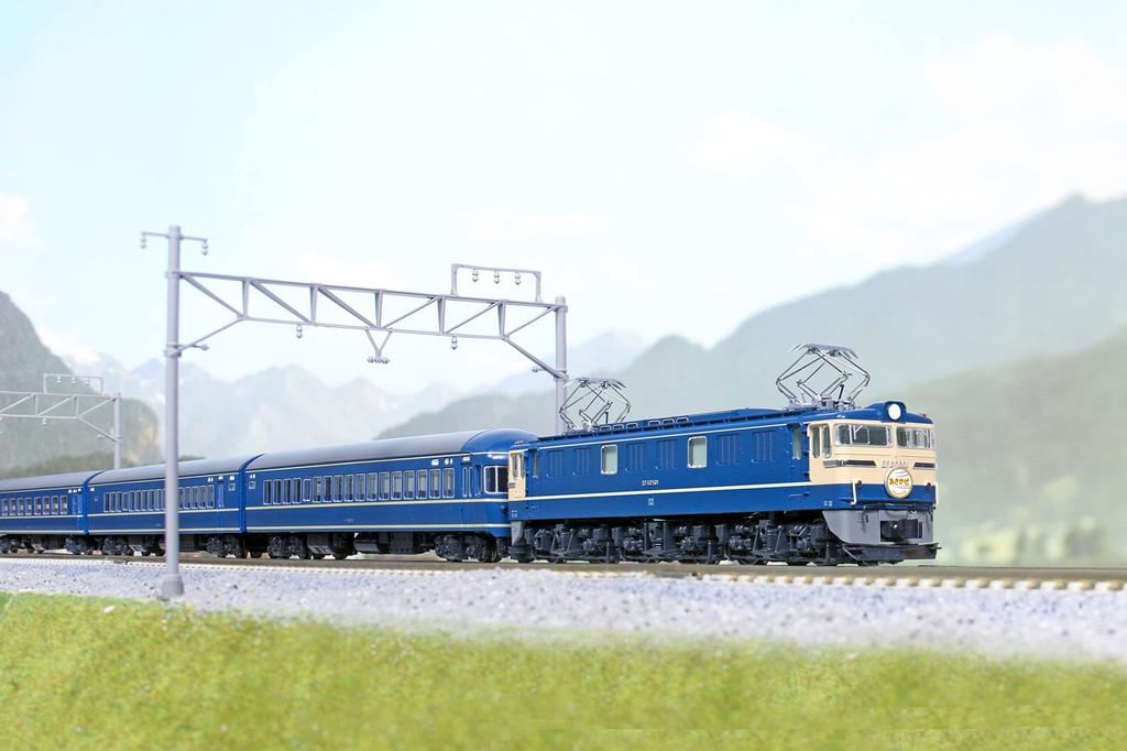 KATO 3094-4 N Scale EF60-500 Electric Locomotive Limited Express Blue Livery Model Railway Train