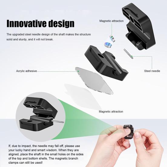 Magnetic Cable Organizer Clip Self-adhesive Home Office Desk Phone Charging Data Cord Holder Keeper Power Wire Management Clamp